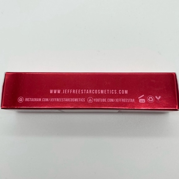 NEW! JEFFREE STAR ⭐️ VELOUR LIQUID LIPSTICK Cut Throat Love Dark Brick Red - Picture 11 of 16